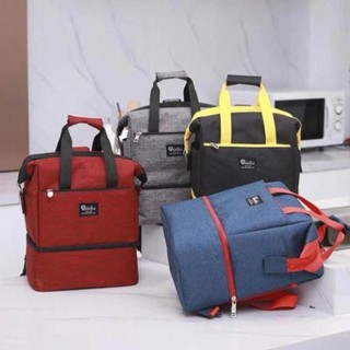 Balo bỉm sữa giữ nhiệt cho mẹ và bé - balo dokoclub hàn quốc - dnls105