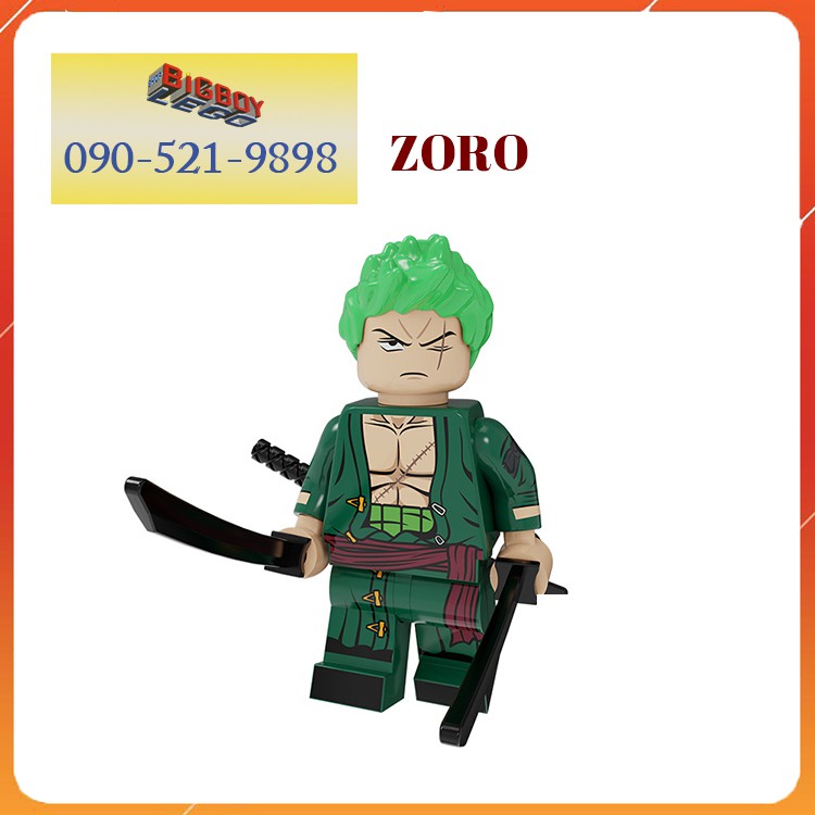 Lego Minifigures One Piece Đảo Hải Tặc - Các Mẫu Nhân Vật Nami Franky Luffy Zoro PG2081