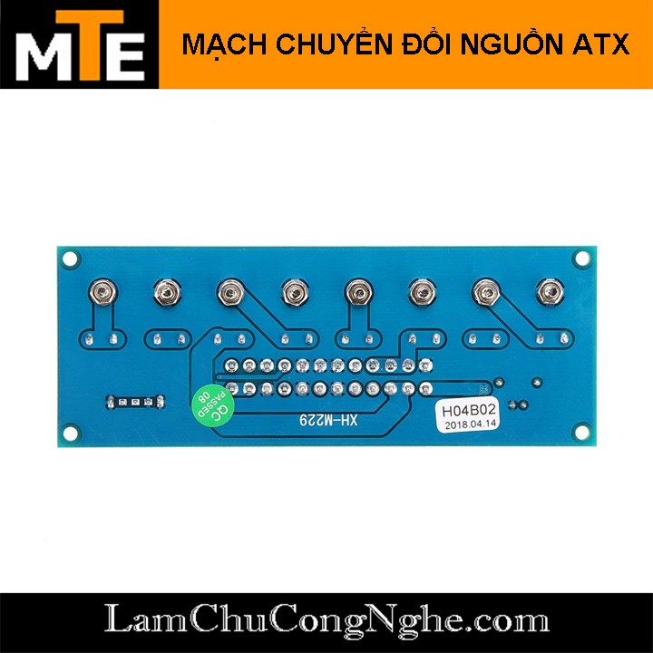 Mạch chuyển đổi nguồn máy tính ATX sang nguồn đa năng 3.3v 5v +12v -12v