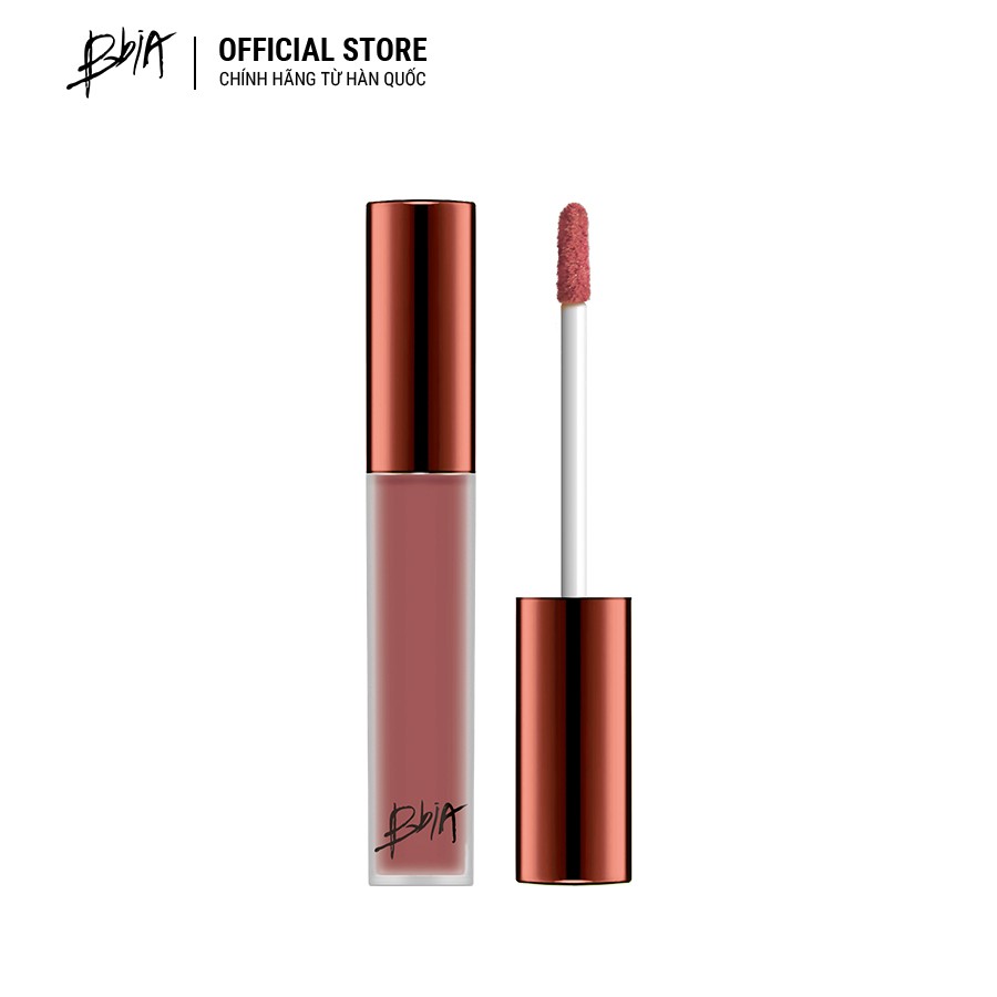 Son kem lì Bbia Last Velvet Lip Tint Version 5 - 21 Real Note (màu hồng nude) 5g - Bbia Official Store