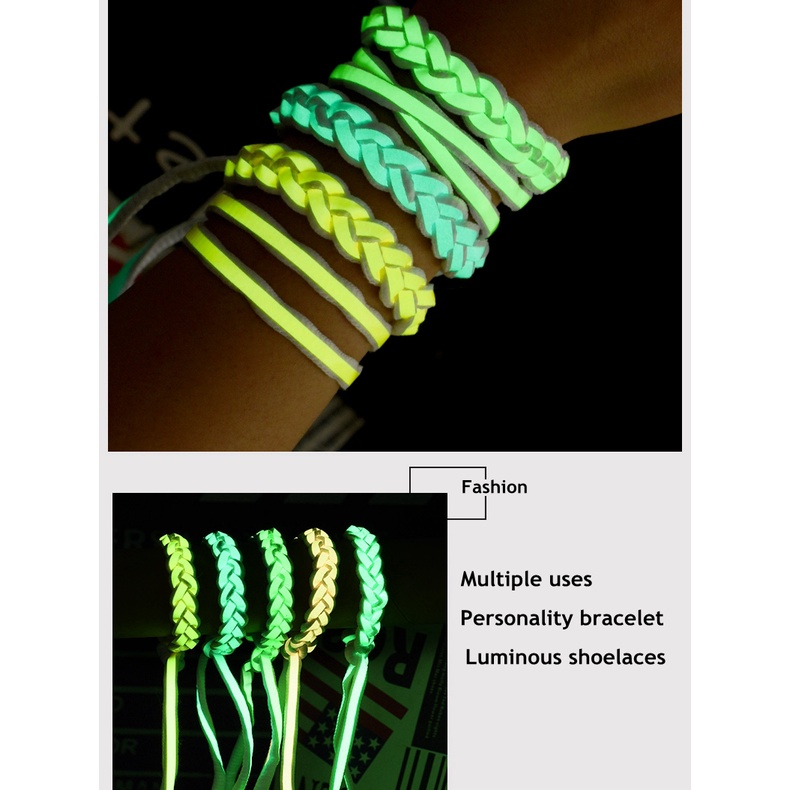 Dây Giày Màu Laser Dạ Quang Thiết Kế Mới