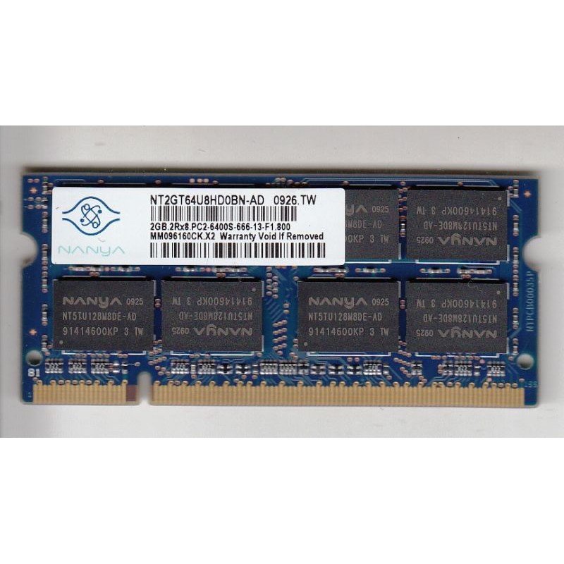 Ram Nanya 2GB DDR2 bus 800 cho Laptop | Shopee Việt Nam
