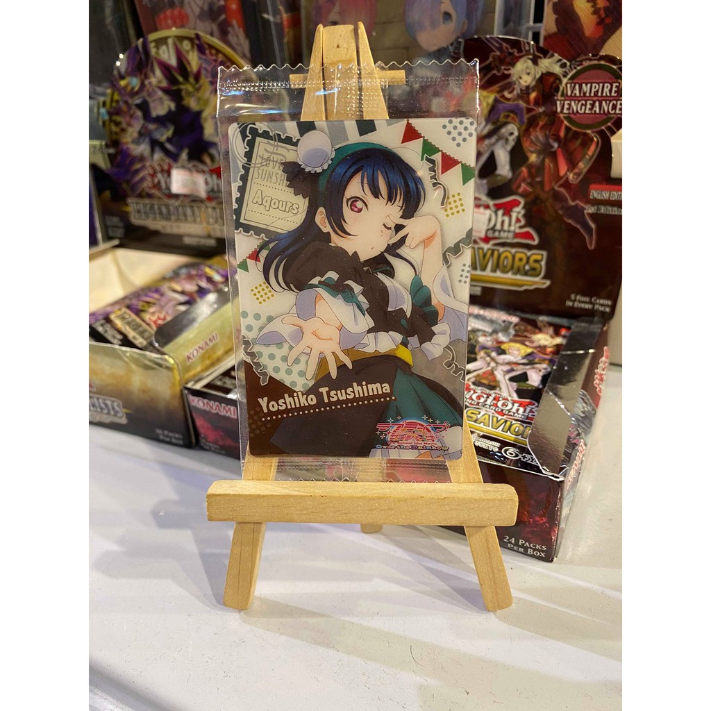 Thẻ bài sưu tầm bánh xốp Idol Love Live LL 58 - Tặng bọc bài nhựa bảo quản