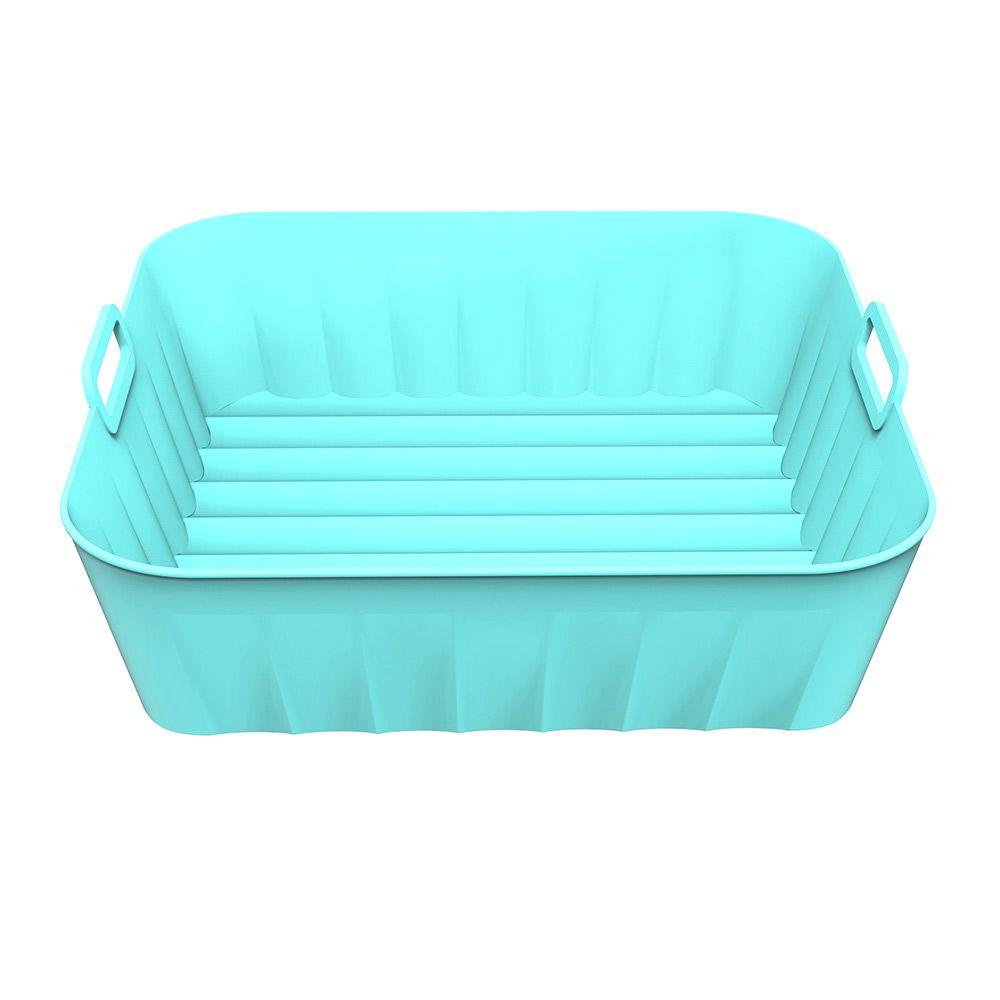 Rổ Silicone Hình Vuông Dùng Nướng Bánh Pizza Có Thể Tái Sử Dụng
