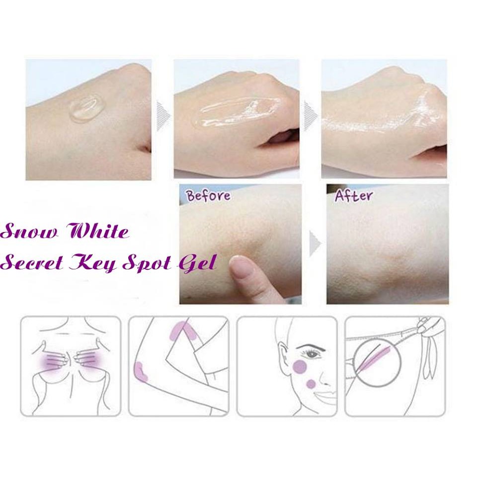 Gel Dưỡng Secret Key Làm Mờ Vết Thâm Snow White Spot Gel