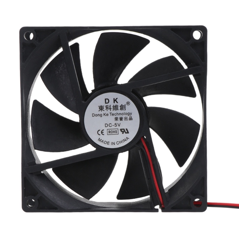 Quạt Tản Nhiệt DC 90MM CPU 9025 XH2.54 2P Không Chổi Than Cho Máy Tính Ốp
