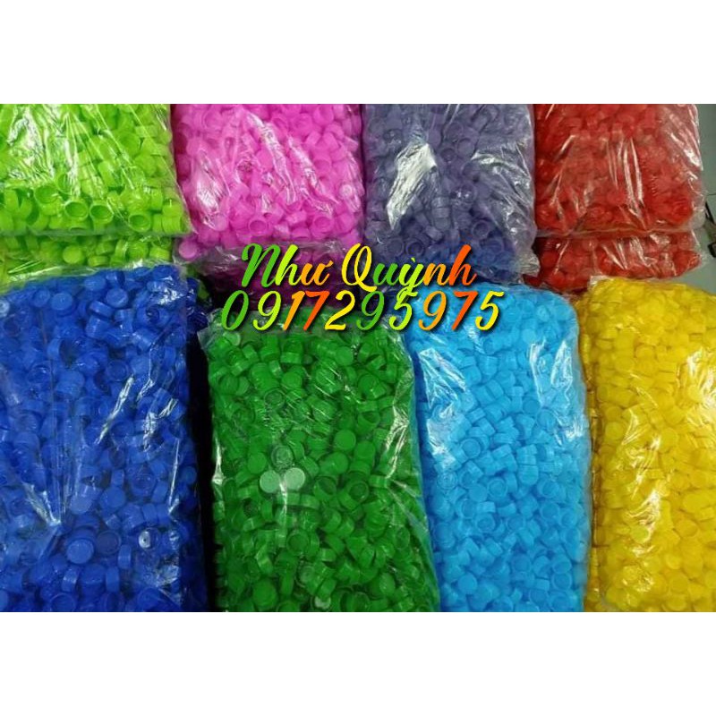 100 Nắp chai nhiều màu