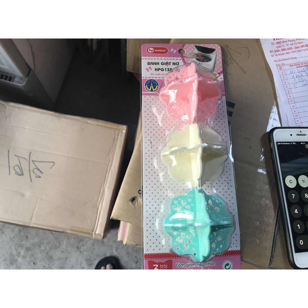 1 vĩ 3 banh giặt nơ loại lớn HPG138 HOFACO