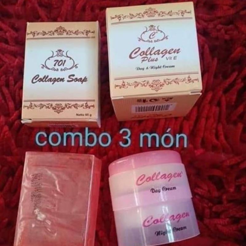 kem collagen plus vit e 701 hàng chính hãng