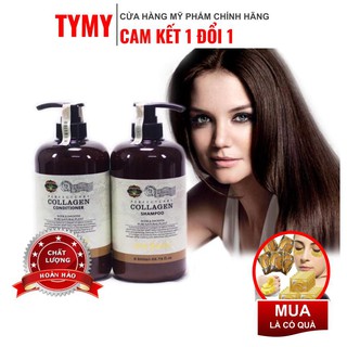 Dầu gội hoặc xả Collagen Argan Mefaso A3 Itali phục hồi tóc chuyên sâu hàng chuẩn, chống khô rụng tóc mùa đông