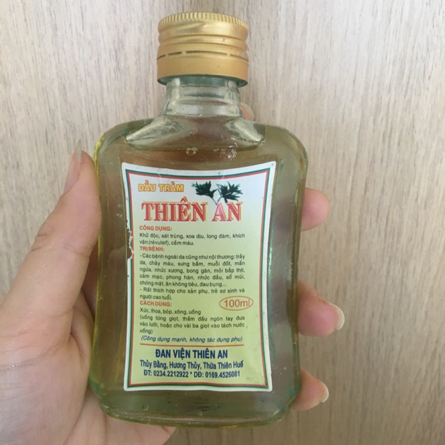Dầu tràm nguyên chất Thiên An 100ml