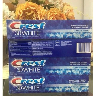 Kem đánh răng Crest 3D White Fluoride Anticavity Toothpaste 158g của Mỹ ....