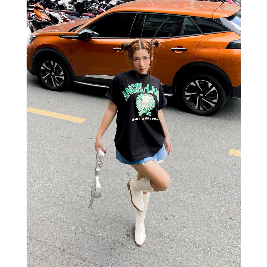 Áo Thun Angel-Land Don't Call Me Angel Black T-shirt - DAB