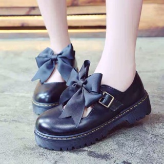 Giày Lolita nơ xinh 2 màu
