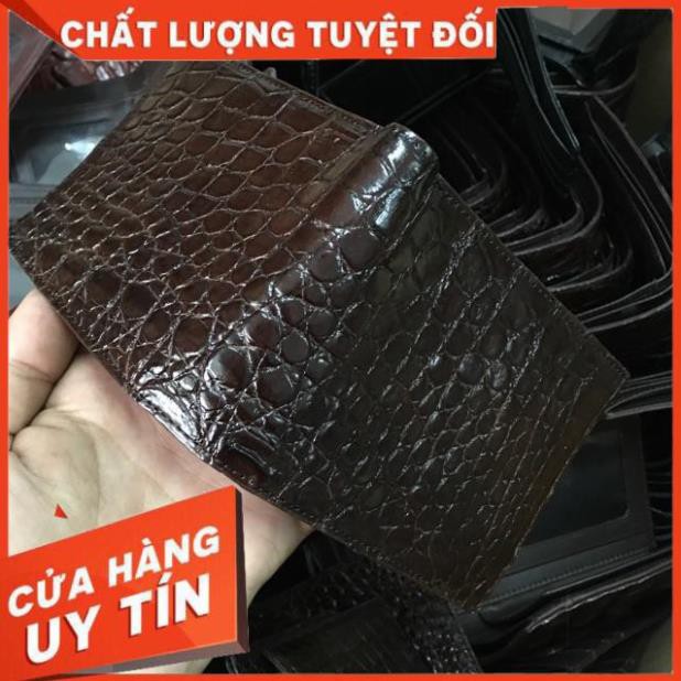 [ Da Cao Cấp 100% ] Bóp Da Cá Sấu Ví Da Cá Sấu Phụ Kiện Da 100% Da Cá Sấu Thật | BigBuy360 - bigbuy360.vn