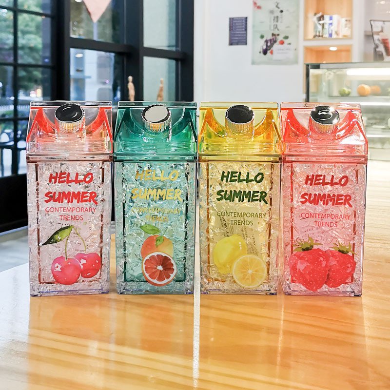 Bình Nước Nhựa Mini Đẹp Cute Dễ Thương Hình Bình Sữa SULINA OFFICIAL BN02
