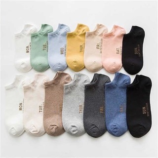 Set 7 đôi vớ tuần dành cho nữ