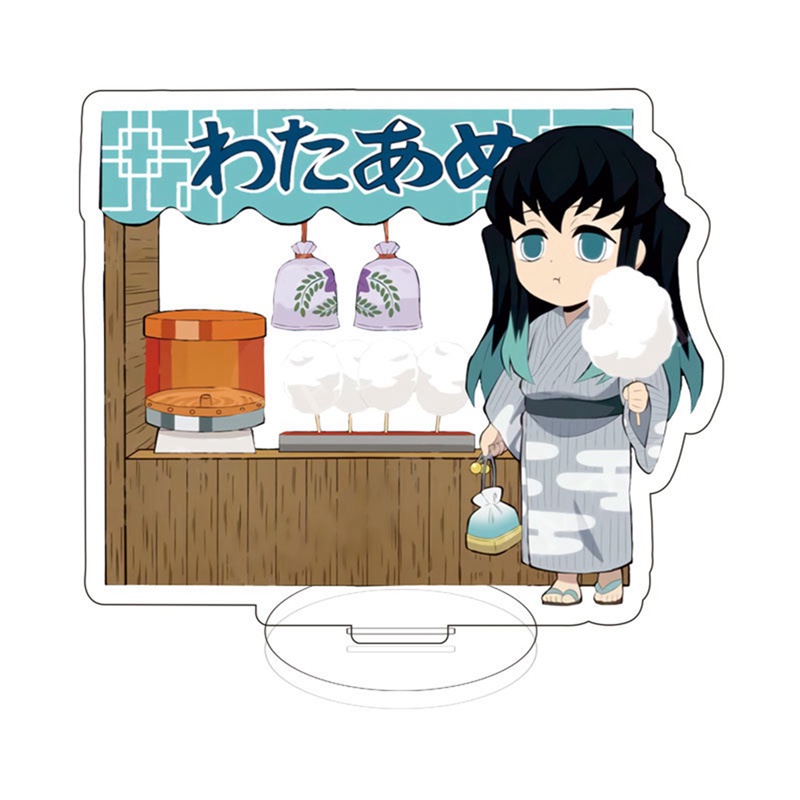 Mô Hình Nhân Vật Demon Slayer No Yaiba Bằng Acrylic Đứng Được Trang Trí Bàn Làm Việc