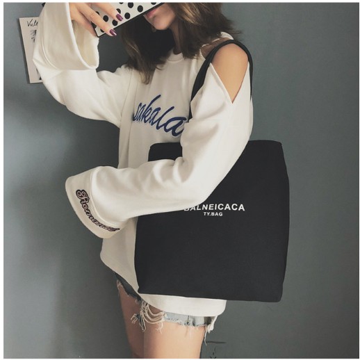 Túi Tote vải Canvas khóa kéo đeo vai Size A4 phù hợp đi làm, đi học, Túi xách nữa TX005 - Filibra