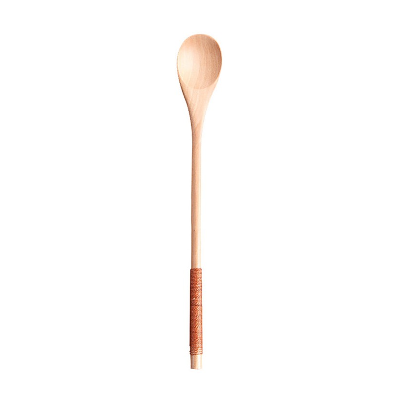 Muỗng Gỗ Cán Dài Cao Cấp