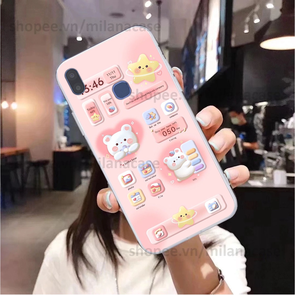 Ốp Vsmart Joy 1 / Joy 1 Plus / Joy1+ hình đồng hồ icon gấu mèo cute cực dễ thương ngộ nghĩnh