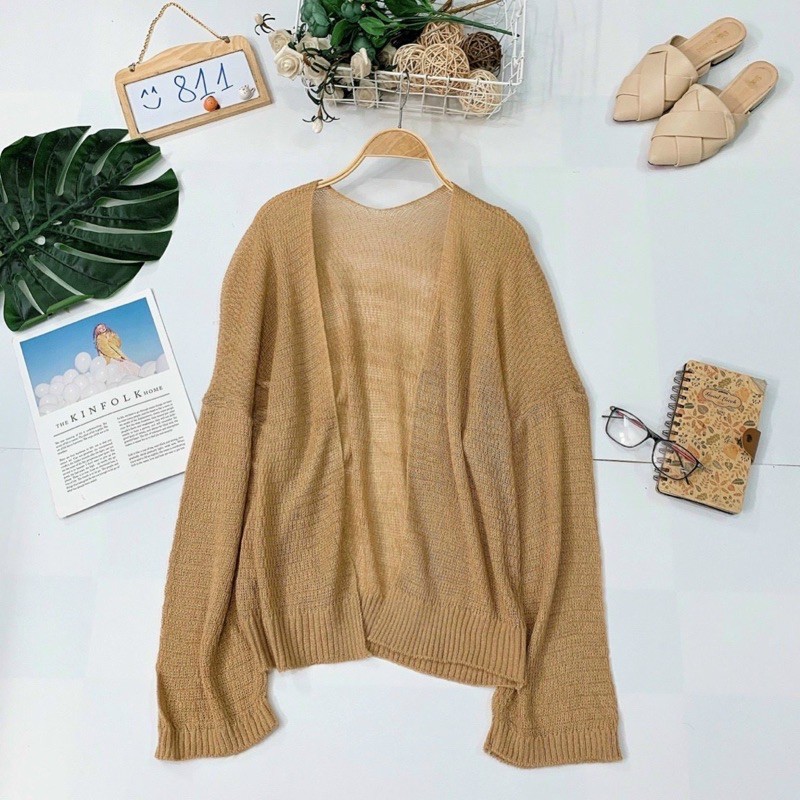 Khoác len mỏng cadigan hàng Quảng Châu | BigBuy360 - bigbuy360.vn