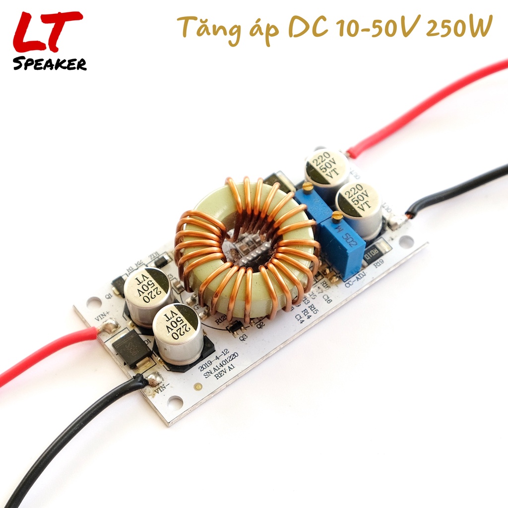 Mạch tăng áp / Boost áp 250w 600w 10V - 50V DC