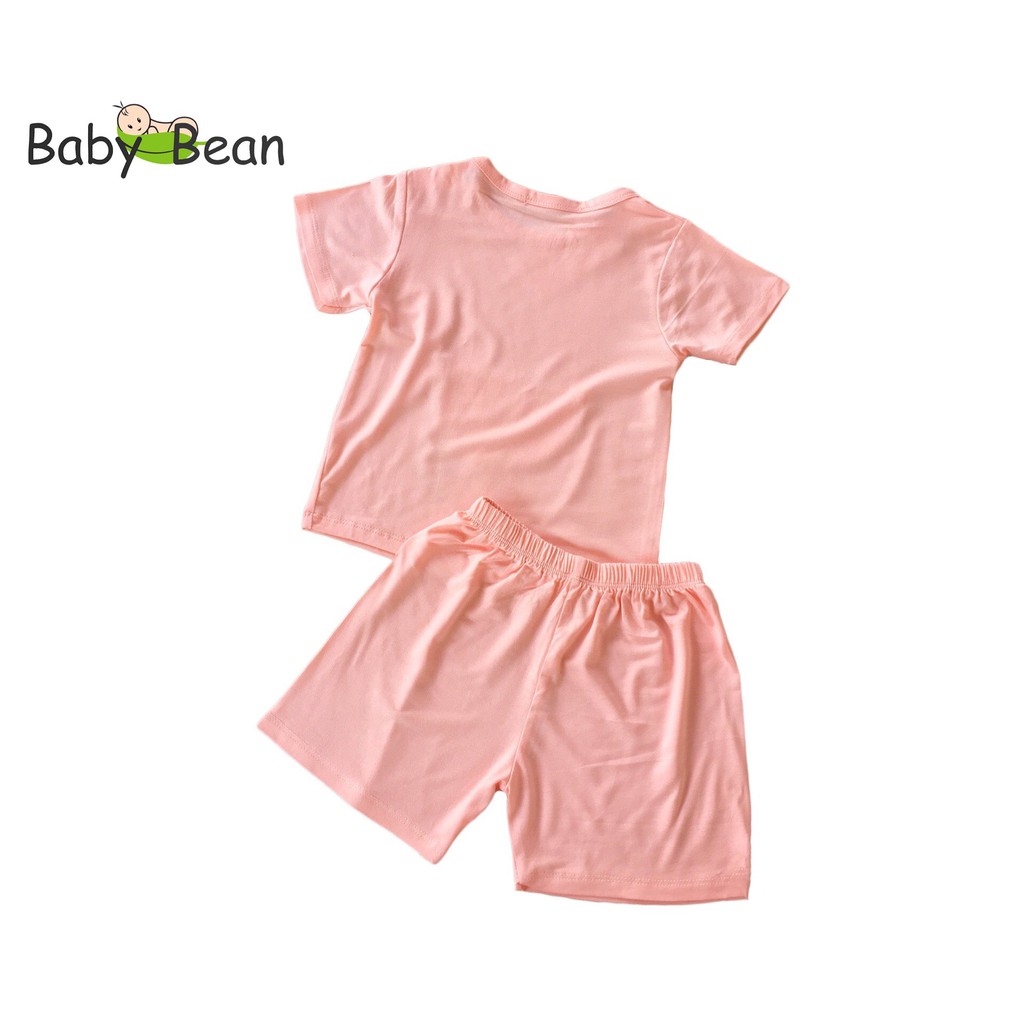 [MÃ SUPERKID SIÊU RẺ] Bộ Đồ Thun Lạnh Tay Ngắn Bé Sơ Sinh Gái BabyBean MÀU NGẪU NHIÊN (7kg-13kg)