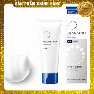 Sữa Rửa Mặt Transino Clear Wash Nhật Bản tháng 12/2024