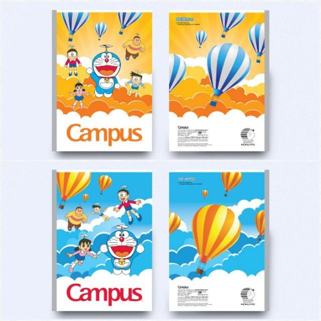 VỞ OLY CAMPUS DOREMON 48 - 80 TRANG