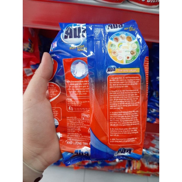 Bột Giặt Nhiệt Aba Sạch Tinh Tươm 770G