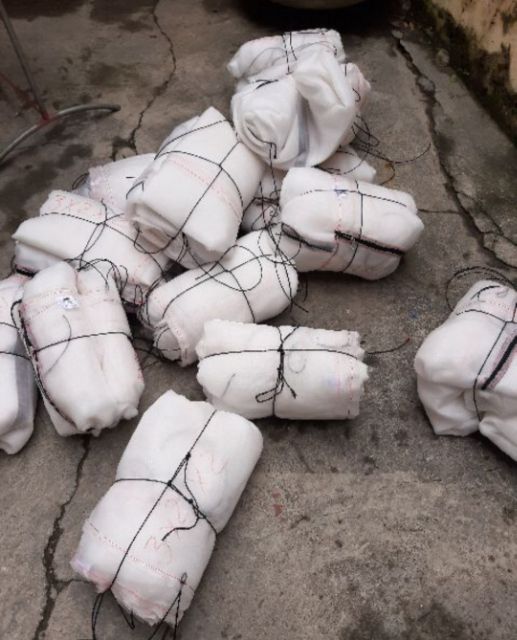 Combo - mùng nuôi ruồi lính đen  + thanh gỗ