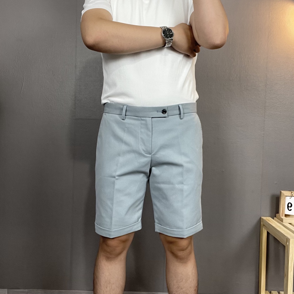 Quần Short Nam Kaki Chuẩn Form HÀNG CAO CẤP Mềm Mịn Trẻ Trung Phong Cách Hàn Quốc Mensons QS01