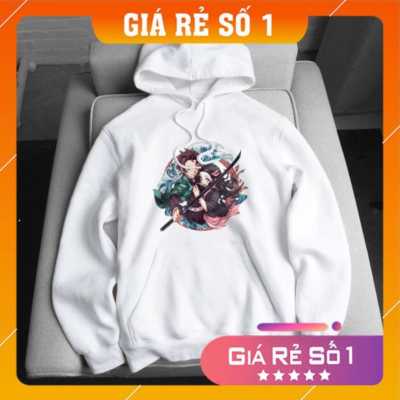 Áo Khoác Hoodie Kimetsu No Yaiba MS02 Kiểu Dáng Unisex - Green Tee - áo HOT