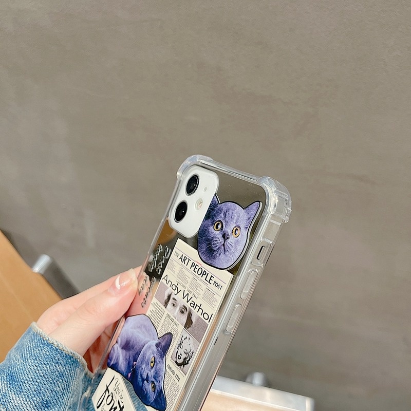Ốp Điện Thoại Họa Tiết Tờ Báo Cho Iphone 14promax / 13mini 11 / 12pro 678Plus / xsmax / xr