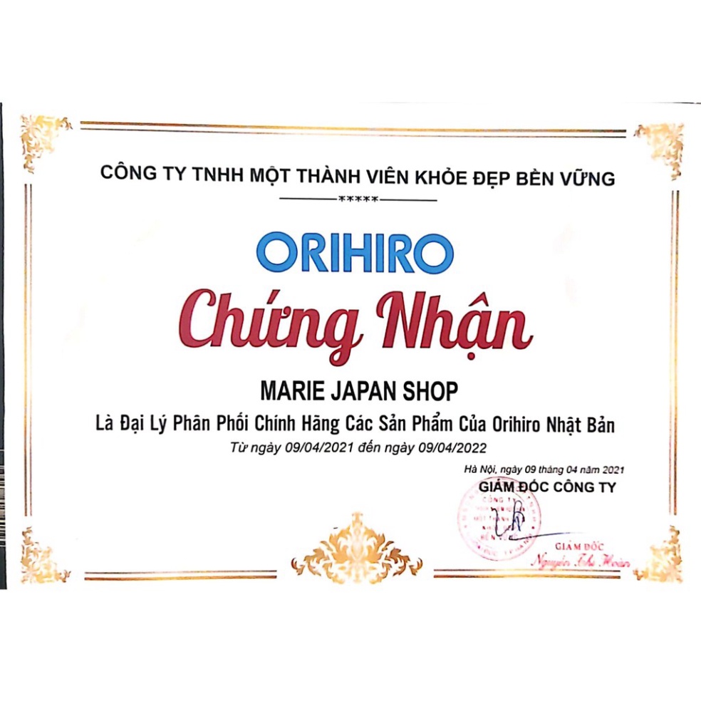 Trà Giảm Mỡ Bụng Orihiro Genpi Nhật Bản 60 Gói