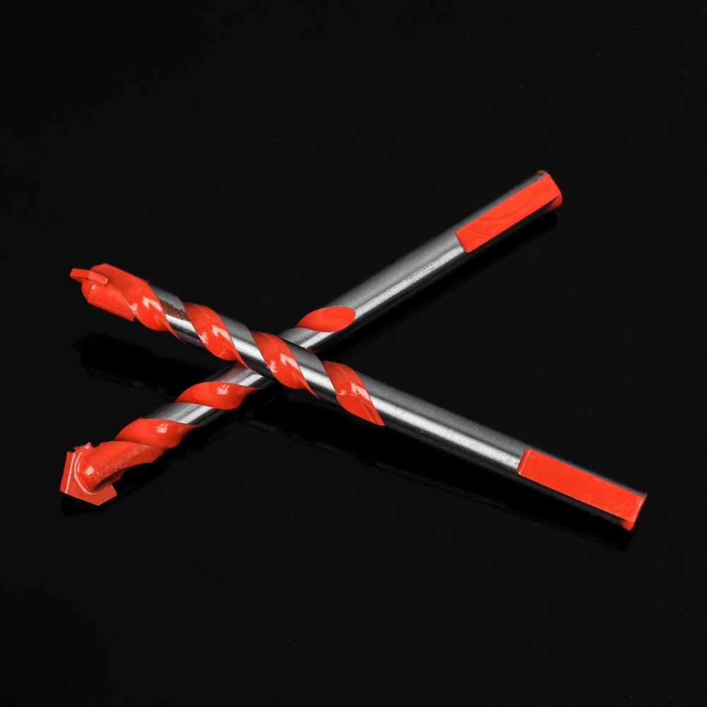 Mũi khoan hình tam giác 6 / 8 / 10 / 12mm chuyên dụng để khoan tường / đồ gỗ / gốm / kính / kim cương