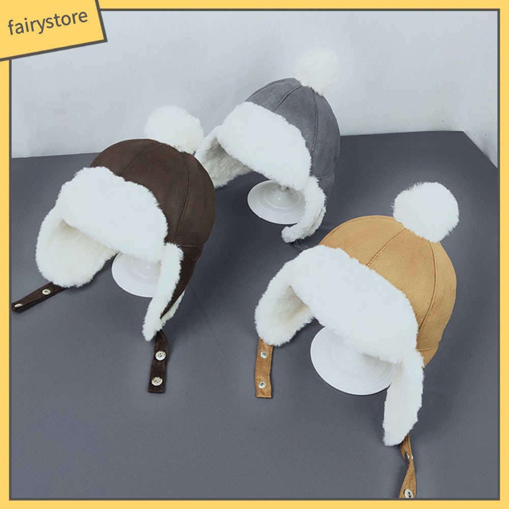 Mũ Phủ Tai Kèm Khăn Choàng Giữ Ấm Cho Bé