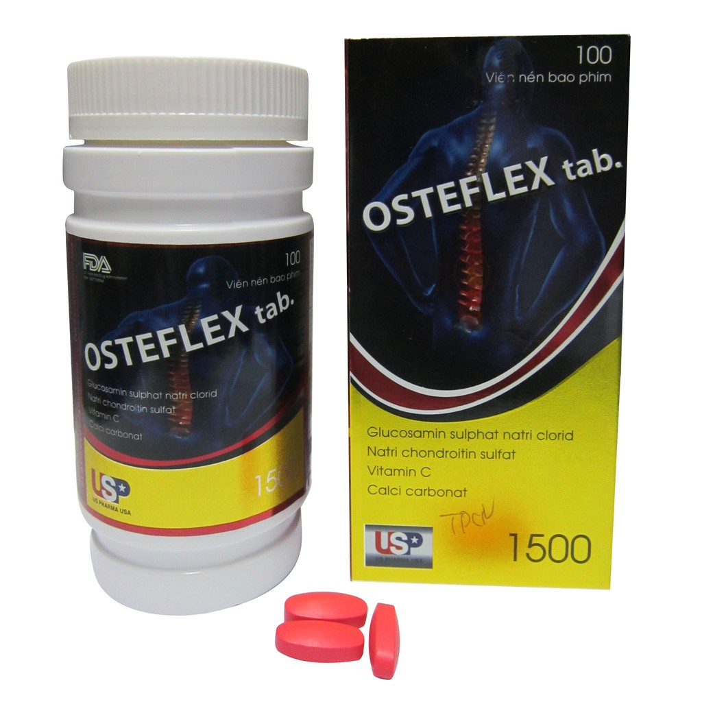 Bổ Xương Khớp Osteflex Hộp 100 viên