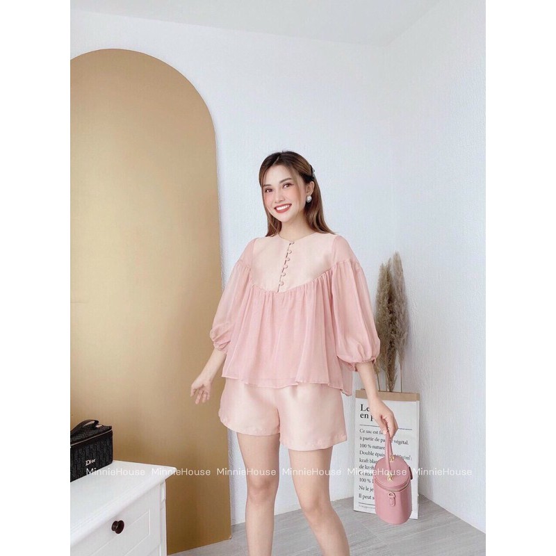 sét áo bèo + quần short
