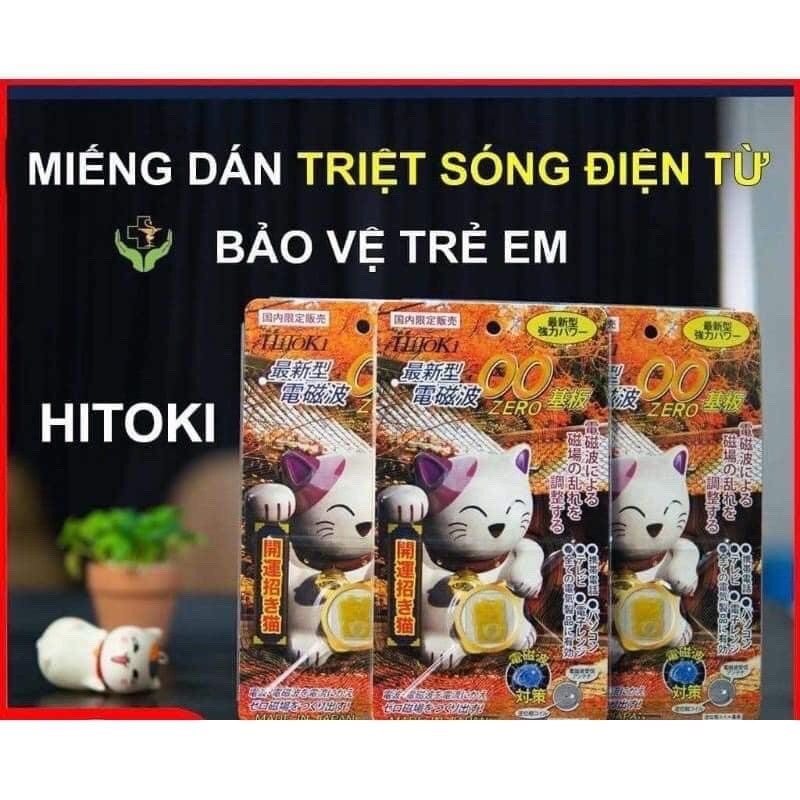 Chip Ngăn Bức Xạ Điện Từ HiToKi Nhật Bản( Mèo Thần Tài) Chính Hãng