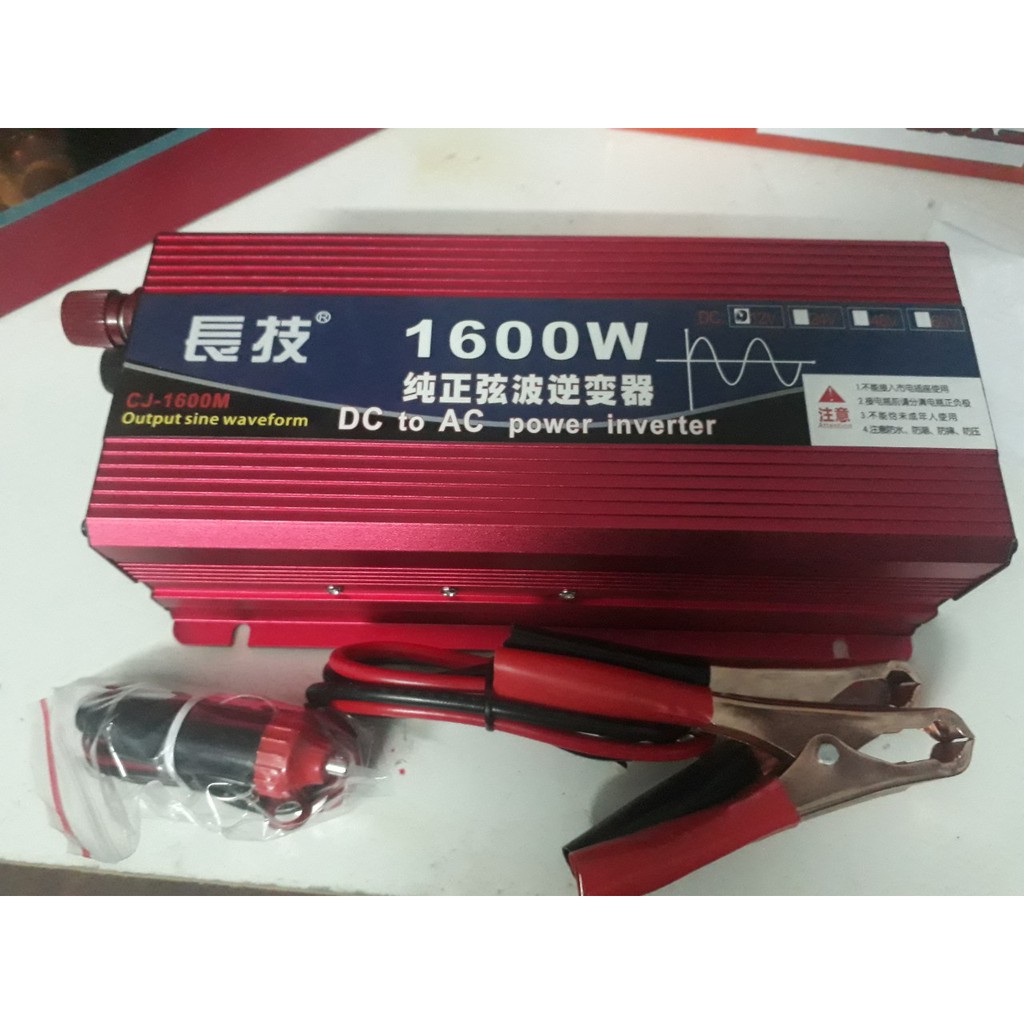 Bộ kich nguồn điện inverter sin chuẩn 12v 1600w - Sóng Sin Chuẩn