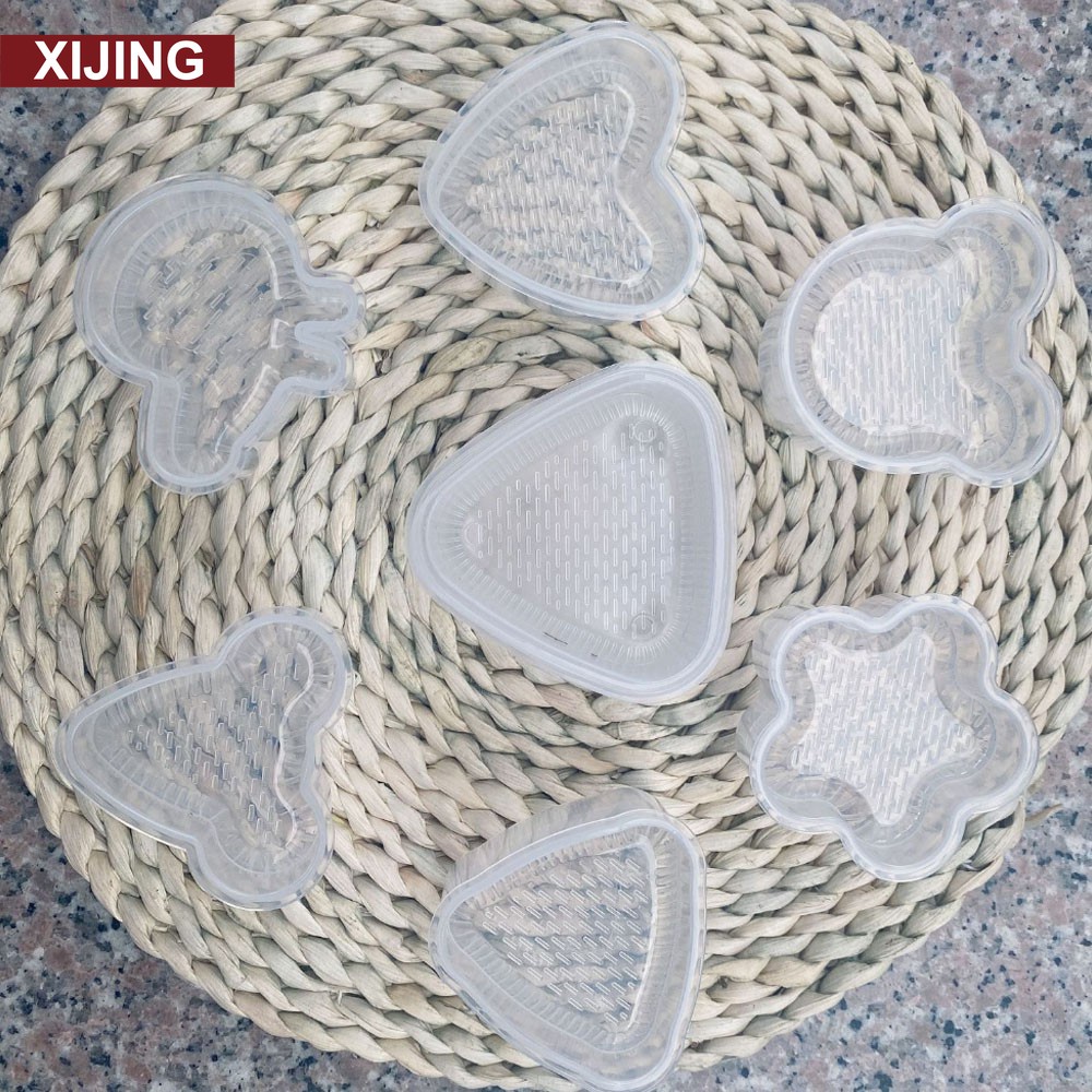 【COD】Set 6 khuôn làm cơm nắm rong biển trong suốt