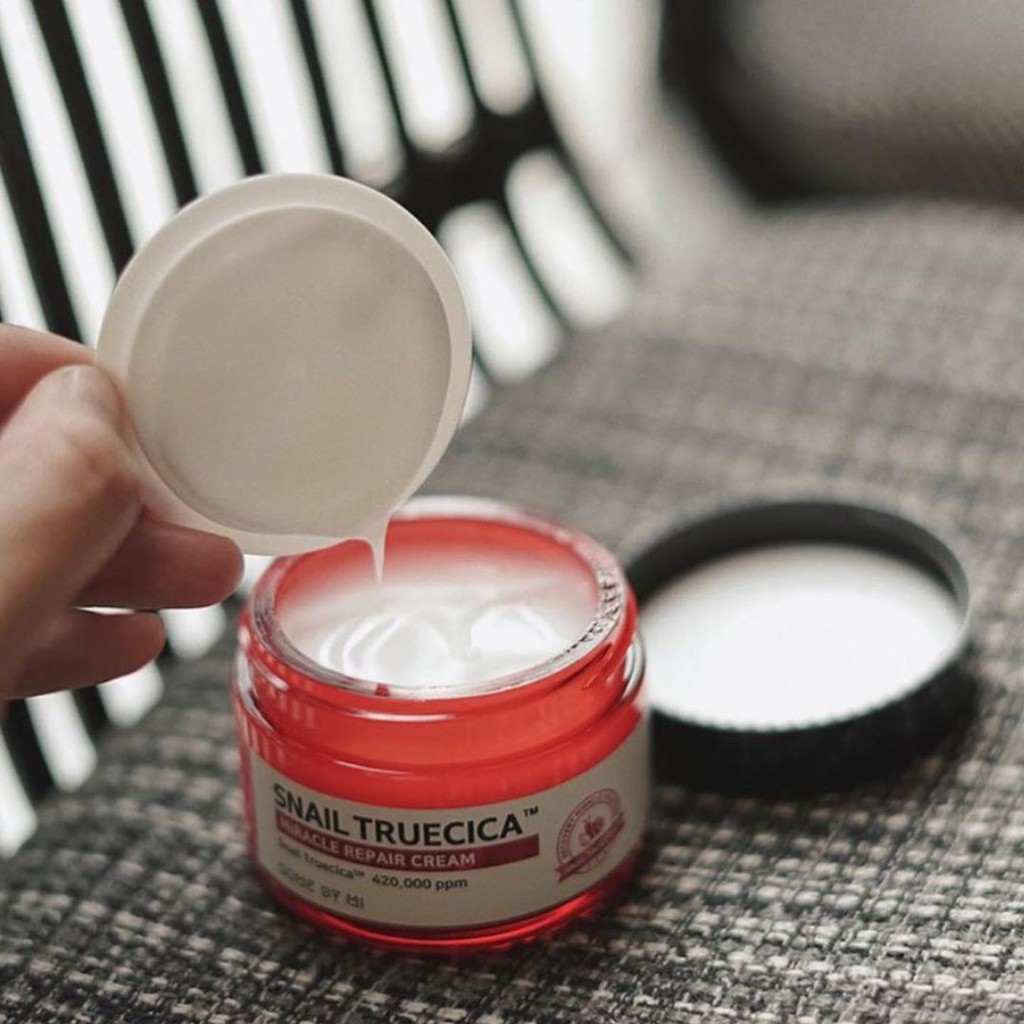 Kem Dưỡng Hỗ Trợ Phục Hồi Dưỡng Da Some by mi SNAIL TRUECICA MIRACLE REPAIR CREAM 60g
