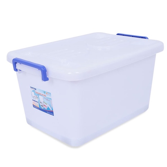 Thùng Nhựa Vuông DUY TÂN 15L 30L 55L 90L 120L 140L Có Bánh Xe, Nhựa Bền Chắc