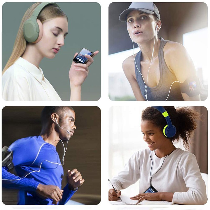 Máy nghe nhạc  MP3/Lossless, màn hình cảm ứng, bộ nhớ 8GB, hỗ trợ thẻ nhớ, kết nối Bluetooth | Ruizu M6