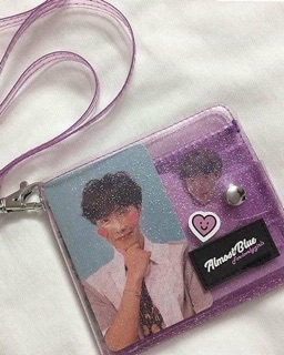 [HÀNG OFFICIAL] Ví Almost Blue Twinkle Jelly Wallet