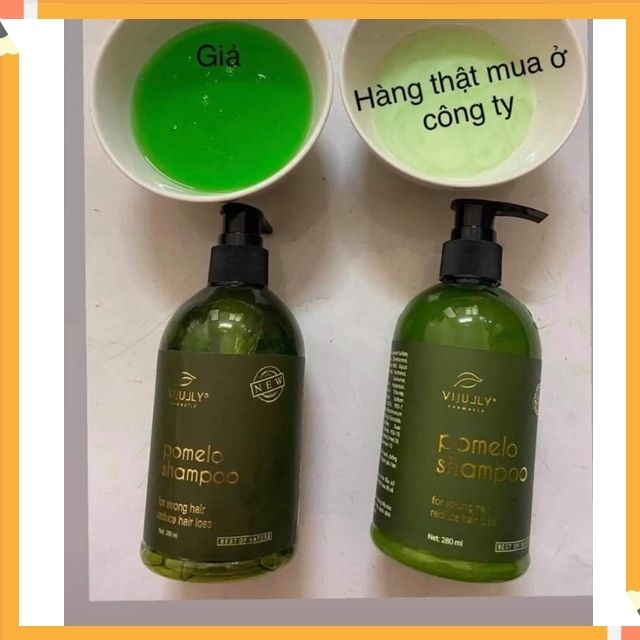 Dầu Gội Bưởi Vijully Kích Thích Mọc Tóc Ngăn Rụng Tóc Pomelo Shampoo 280ml_AnnA.GeniuneCosmetic Tặng Kẹp Tóc 19k