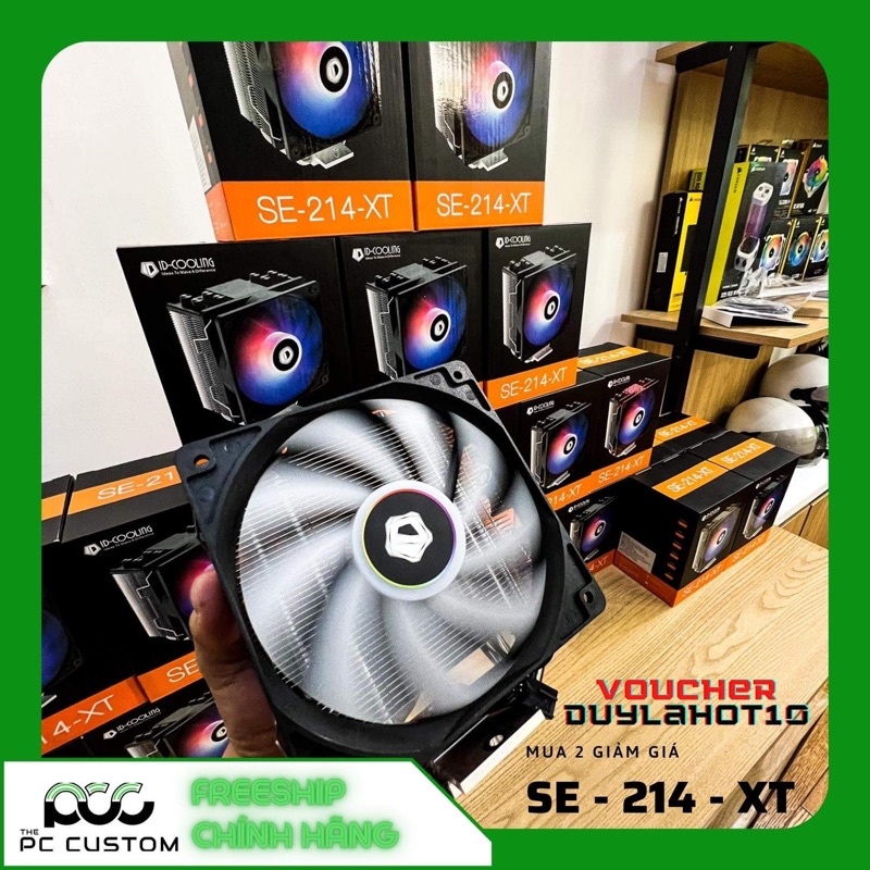 TẢN NHIỆT KHÍ CPU ID COOLING SE-214-XT HỖ TRỢ SOCKET 1700