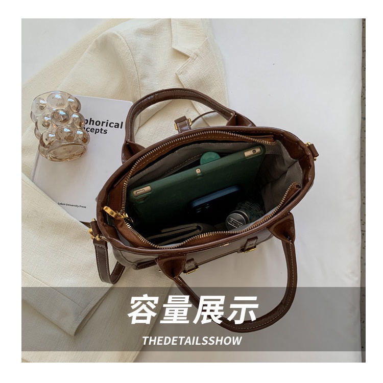 Túi xách đeo chéo JASMIN NOIR da PU thời trang cho nữ